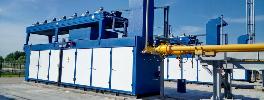 Gas compressor unit No.3